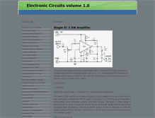Tablet Screenshot of circuitsbook.com